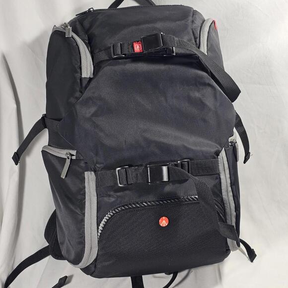 Manfrotto Travel Backpack Camera Bag Outdoor Photography Padded With Dividers - Picture 1 of 14